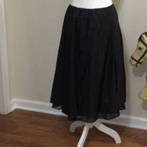 Dressy black skirt